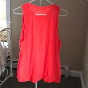 Athleta racer back tank with back detail
